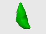 Modelo 3d de  metapod multicolor para impresoras 3d