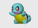 Modelo 3d de Squirtle multicolor para impresoras 3d