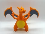 Modelo 3d de Charizard multicolor para impresoras 3d