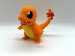 Modelo 3d de  charmander multicolor para impresoras 3d