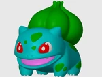 Modelo 3d de Bulbasaur multicolor para impresoras 3d