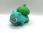 Modelo 3d de Bulbasaur multicolor para impresoras 3d