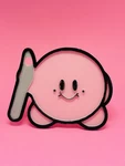  Kirby knife keychain  3d model for 3d printers
