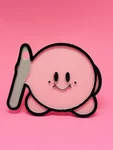 Modelo 3d de Llavero de cuchillo kirby para impresoras 3d