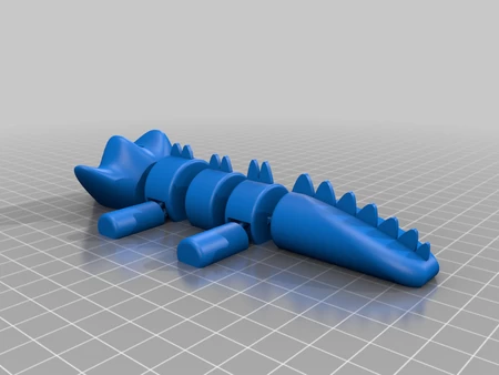  Baby dragon  3d model for 3d printers