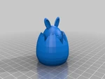 Modelo 3d de Conejito de pascua para impresoras 3d