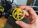  Mockingjay pin - hunger games  3d model for 3d printers