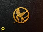  Mockingjay pin - hunger games  3d model for 3d printers