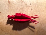 Modelo 3d de Tarjeta de kit de enano rojo para impresoras 3d
