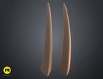  Demon horns  3d model for 3d printers