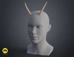  Demon horns  3d model for 3d printers