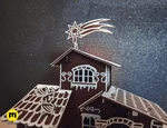   nativity scene bethlehem kit card  3d model for 3d printers