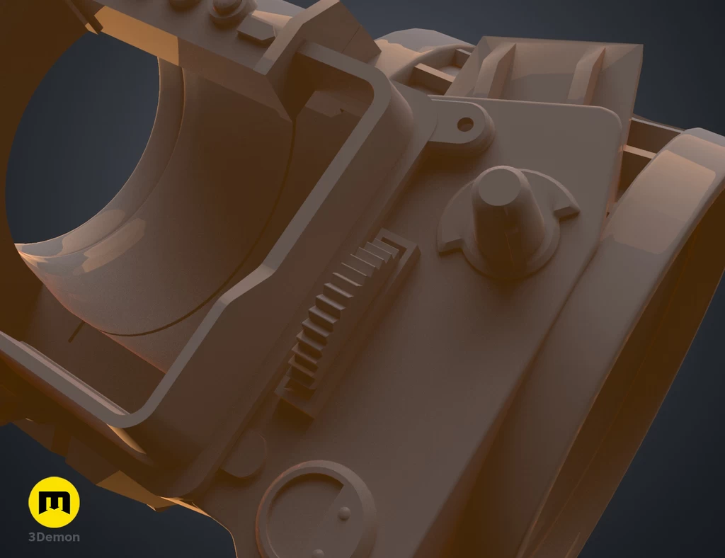 Pipboy 3000-辐射3 3D 打印机的3D 模型自由的