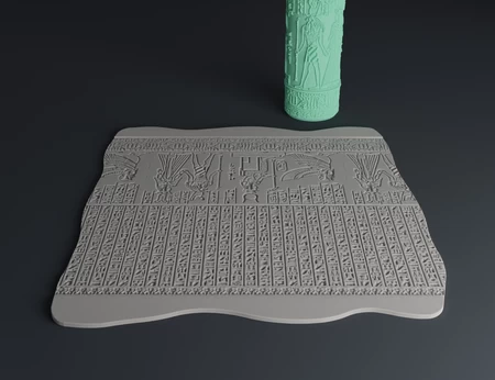  Dnd terrain roller - egyptian symbols  3d model for 3d printers