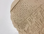 Modelo 3d de Rodillo de terreno dnd-símbolos egipcios para impresoras 3d