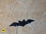  Flying bat string toy  3d model for 3d printers