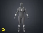 Modelo 3d de Accesorios de armadura de traje espacial de ahsoka para impresoras 3d