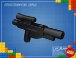 Modelo 3d de Rifle de soldado de asalto-lego star wars para impresoras 3d