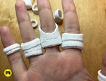 Modelo 3d de Anillos ultrahand de link-zelda lágrimas del reino para impresoras 3d