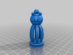  Chess set - round vs blocky  3d model for 3d printers