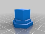  Chess set - round vs blocky  3d model for 3d printers