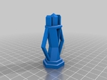  Chess set - round vs blocky  3d model for 3d printers