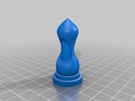  Chess set - round vs blocky  3d model for 3d printers