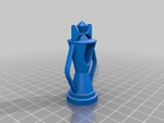  Chess set - round vs blocky  3d model for 3d printers