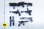  Star wars blaster holder  3d model for 3d printers