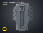 Modelo 3d de  generador de escudos atreides-dune para impresoras 3d
