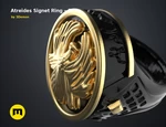 Modelo 3d de  anillo de sello atreides-dune para impresoras 3d