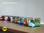  Pokemon card stands  3d model for 3d printers