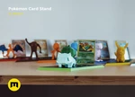  Pokemon card stands  3d model for 3d printers