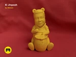  Xi jinpooh  3d model for 3d printers