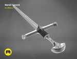  Narsil sword 2  3d model for 3d printers