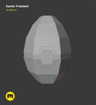 Modelo 3d de Decoración de caja de huevos de pascua pokeball para impresoras 3d