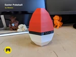  Pokeball easter egg box decoration  3d model for 3d printers