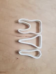  Teeth cookie cutter  3d model for 3d printers