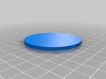  Brooch template  3d model for 3d printers