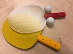 Modelo 3d de Ping pong ( table tennis ) para impresoras 3d