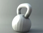 Modelo 3d de Kettlebell para impresoras 3d