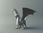 Modelo 3d de Dragon para impresoras 3d