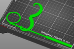  Monocle-mustache (inkscape)  3d model for 3d printers