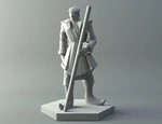  Elf - d&d miniature  3d model for 3d printers