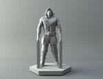  Human thief - d&d miniature  3d model for 3d printers