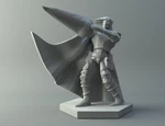   drow mage - d&d miniature  3d model for 3d printers