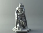  Forest elf - d&d miniature  3d model for 3d printers