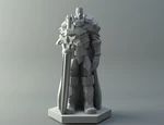   berserker - d&d miniature  3d model for 3d printers