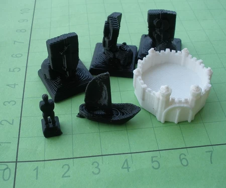  Catan - expansion set figures  3d model for 3d printers