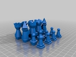 Modelo 3d de Chessbot monstruo (anteriormente acción de #ajedrez) para impresoras 3d